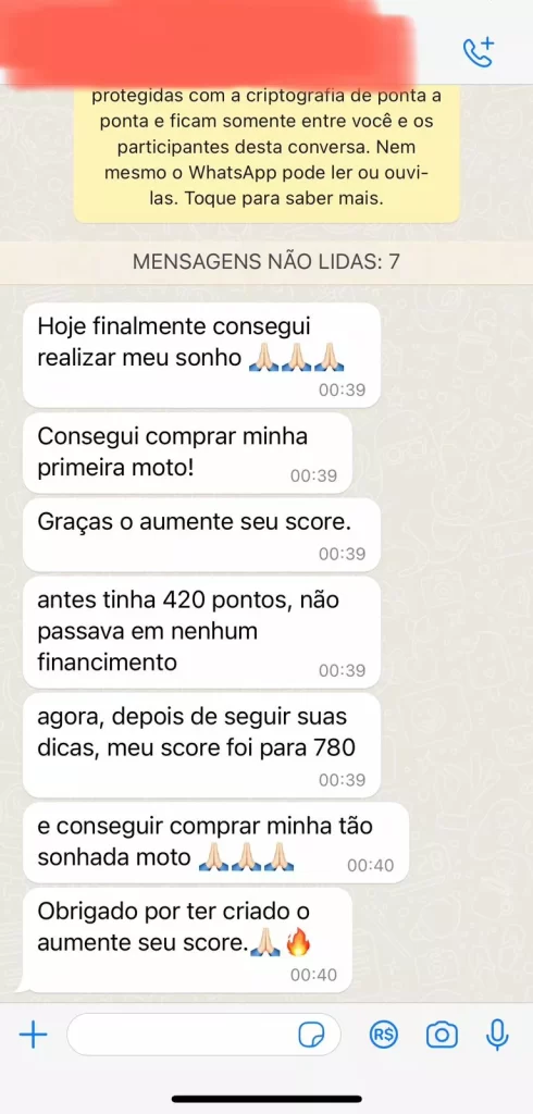 Depoimento de cliente — financiamento aprovado